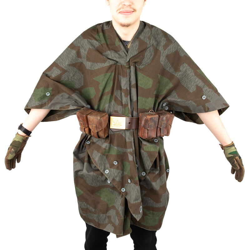 German Repro Splinter Camo Poncho | Shelter Quarter, , large image number 2